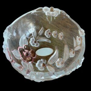 Vintage Crystal Mikasa Candy Dish